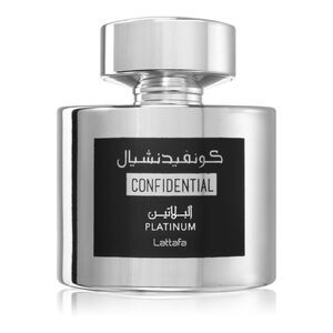 Lattafa Confidential Platinum Eau de Parfum EDP Spray for Men 3.4oz/100 ml - New